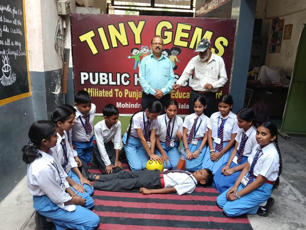 Training for students is essential to prepare helping angels Ram Verma